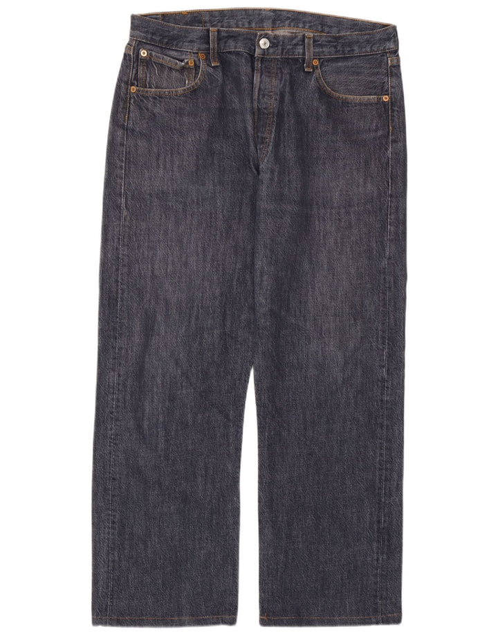 Levi's Herren 501 Straight Jeans W36 L28 Marineblau