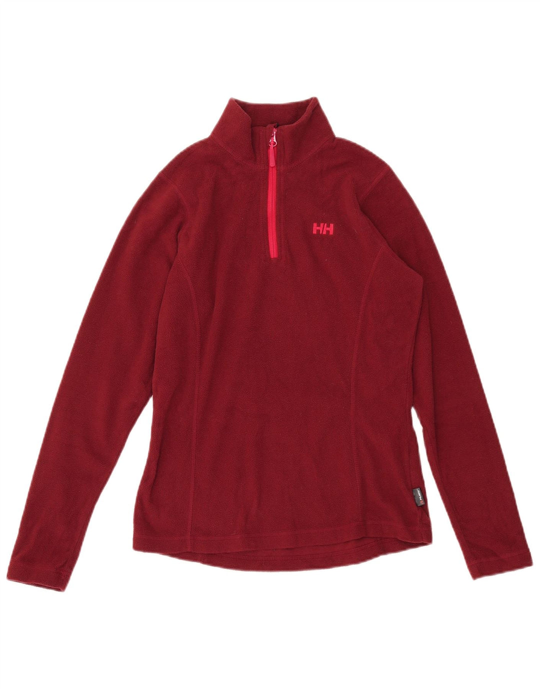 HELLY HANSEN Damen-Fleecepullover mit Reißverschluss am Hals, UK 10, Größe S, Kastanienbraun, Polyester