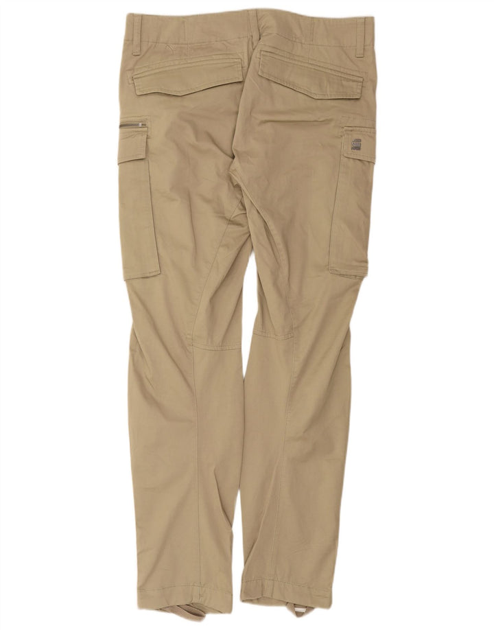 G-Star Herren-Cargohose mit maßgeschneiderter Passform, W33, L34, Beige, Baumwolle