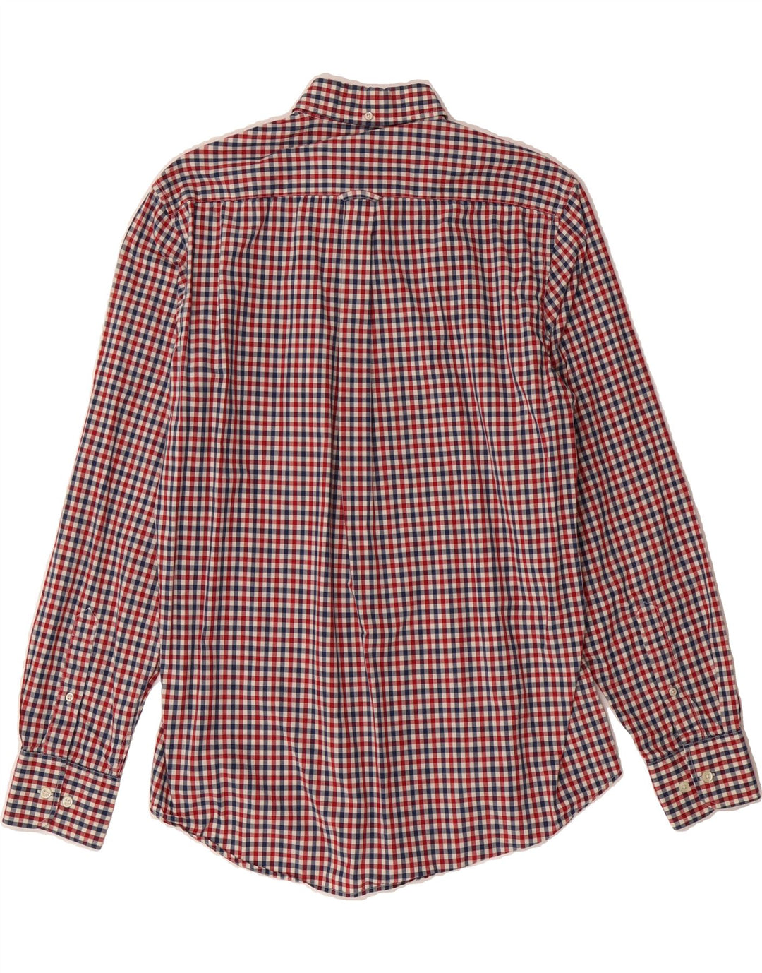 GANT Mens Regular Fit Shirt Medium Multicoloured Gingham Cotton Vintage Gant and Second-Hand Gant from Messina Hembry 