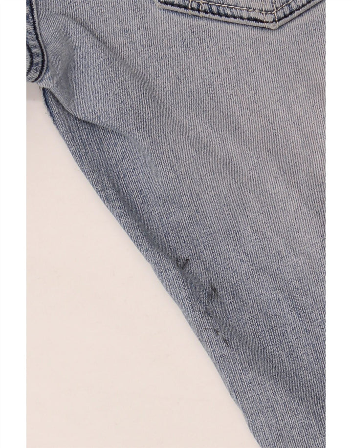 Gas Damen Slim Jeans W30 L34 Blaue Baumwolle
