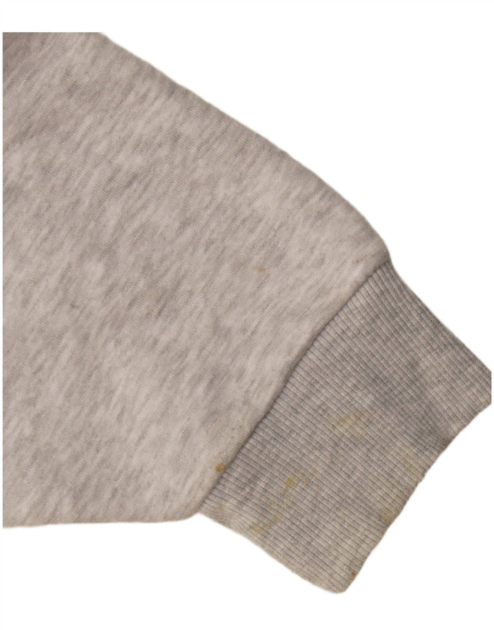 Zara Damen Übergroßer Kapuzenpullover UK 16 Large Grau