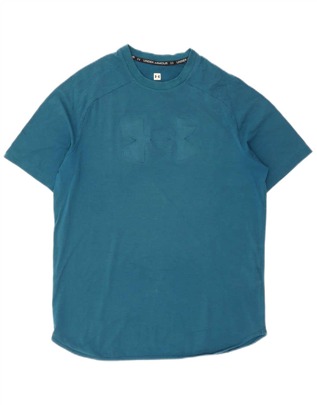 Under Armour Herren-T-Shirt mit Grafik, mittelblaue Baumwolle