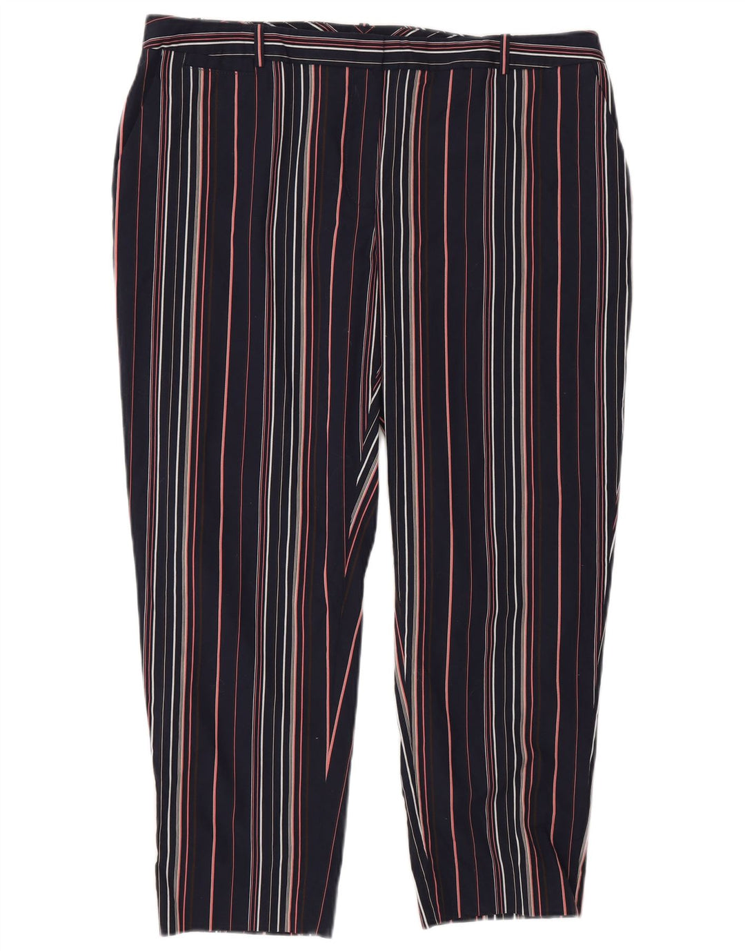 Tommy Hilfiger Damen-Hose mit kurzem Schnitt, US 10, Größe L, W32, L25, Marineblau