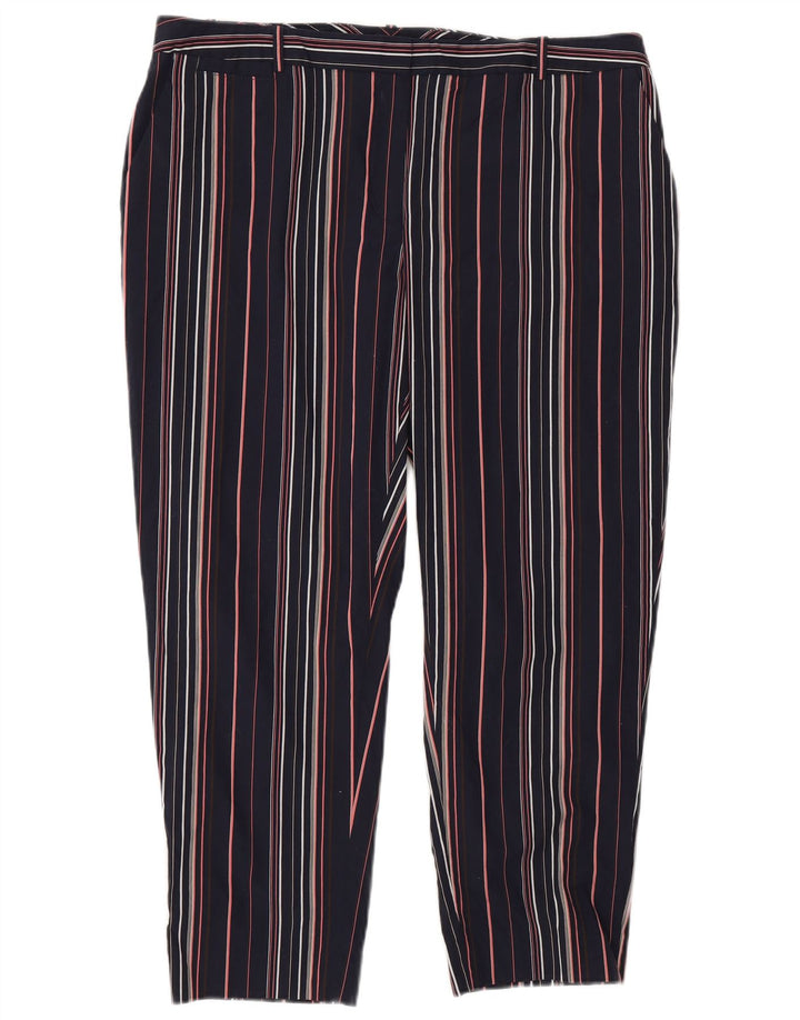 Tommy Hilfiger Damen-Hose mit kurzem Schnitt, US 10, Größe L, W32, L25, Marineblau