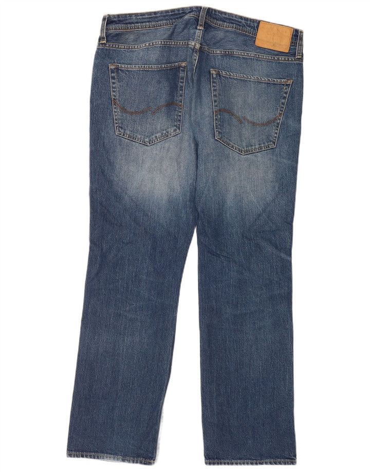 Jack & Jones Herren Straight Jeans W36 L32 Blau