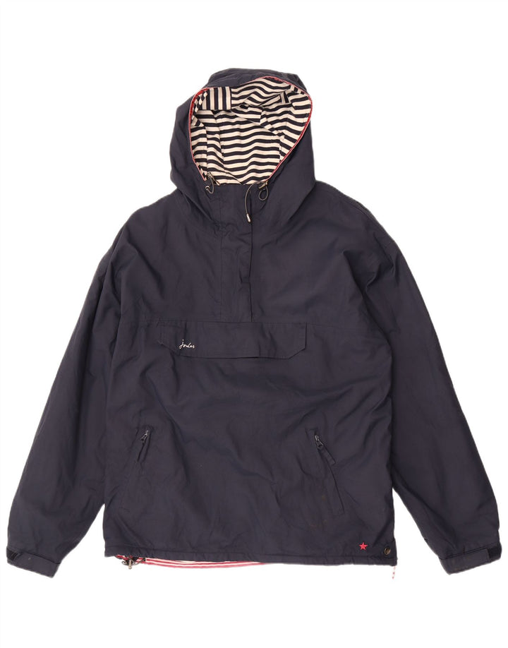Joules Damen-Anorakjacke mit Kapuze, übergroß, Gr. 16, Marineblau
