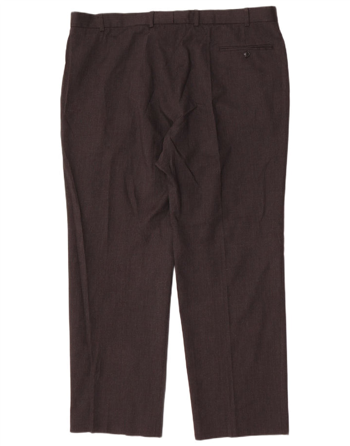 Marks & Spencer Herren-Anzughose, gerade, Größe 42, B42, L31, Grau