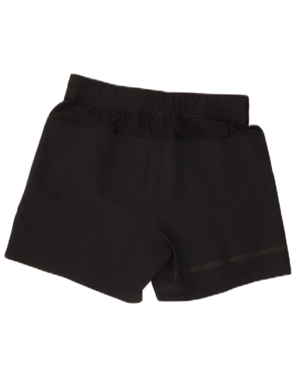 Under Armour Damen Heat Gear Sportshorts UK 12 Medium Schwarz