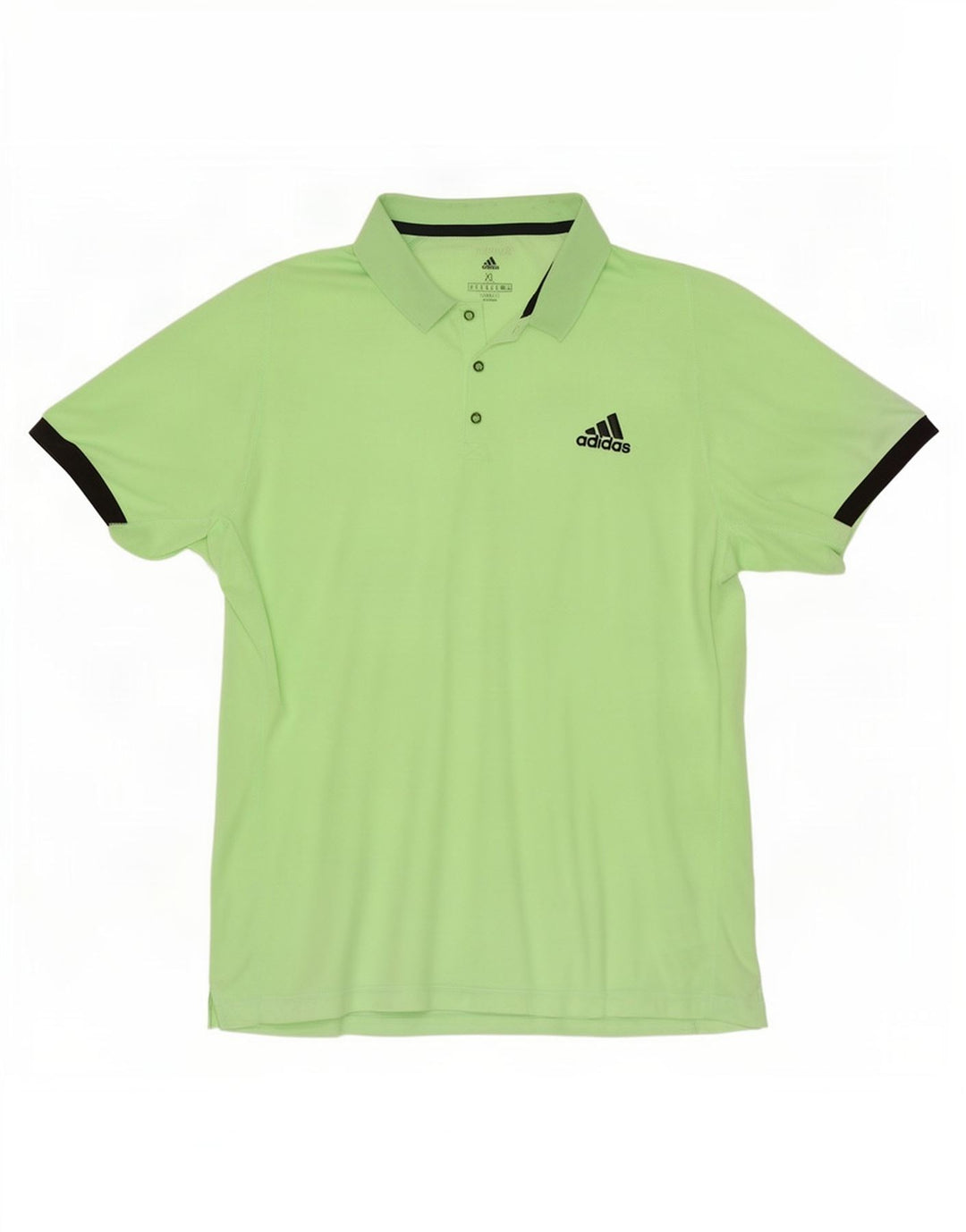 Adidas Herren Climalite Poloshirt XL Grün Polyester