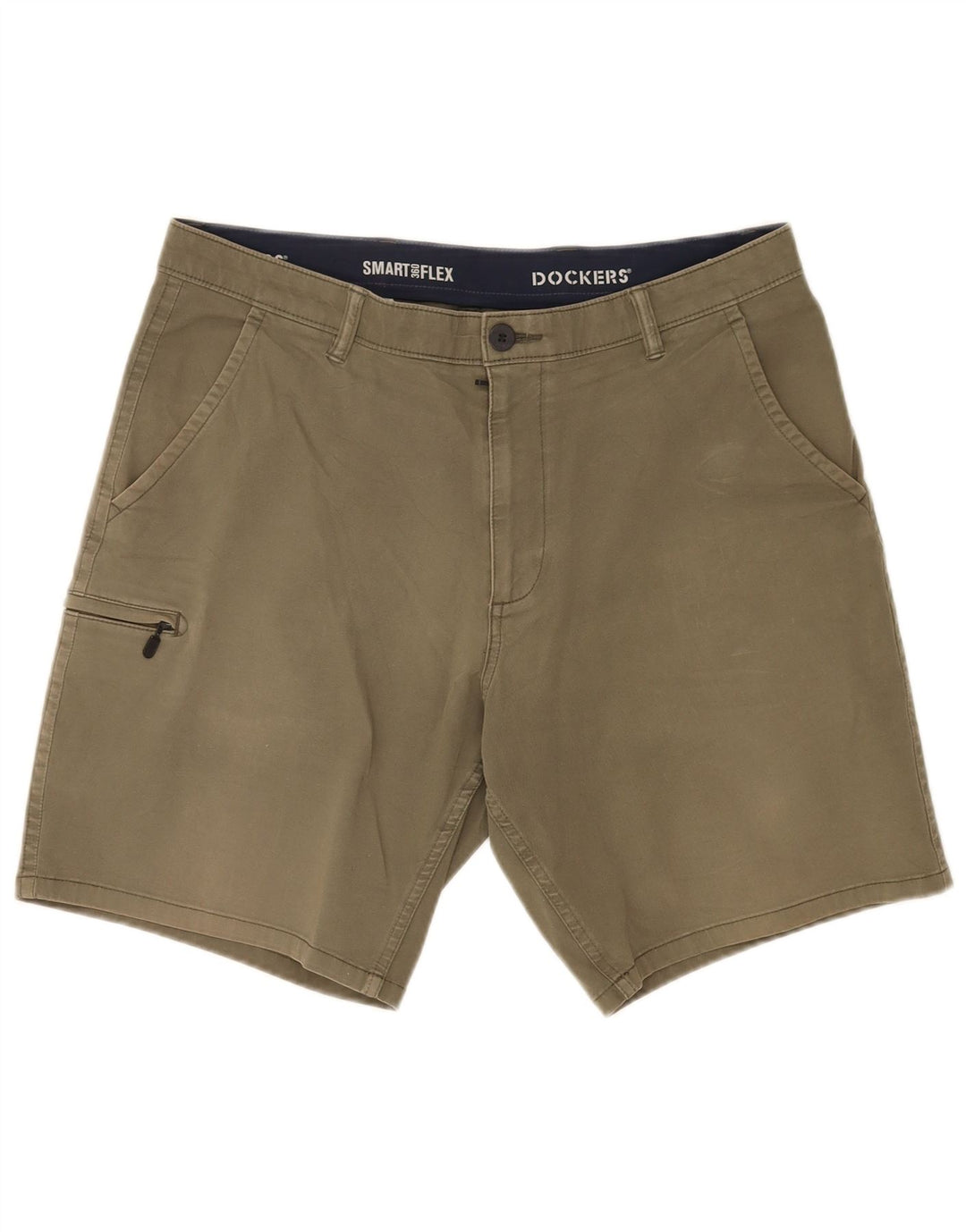 Dockers Herren Cargo-Shorts W34, große Khaki-Baumwolle