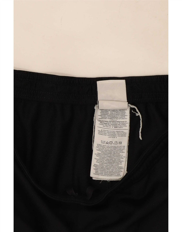 Nike Damen Dri Fit Trainingshose UK 12 Medium Schwarz Polyester