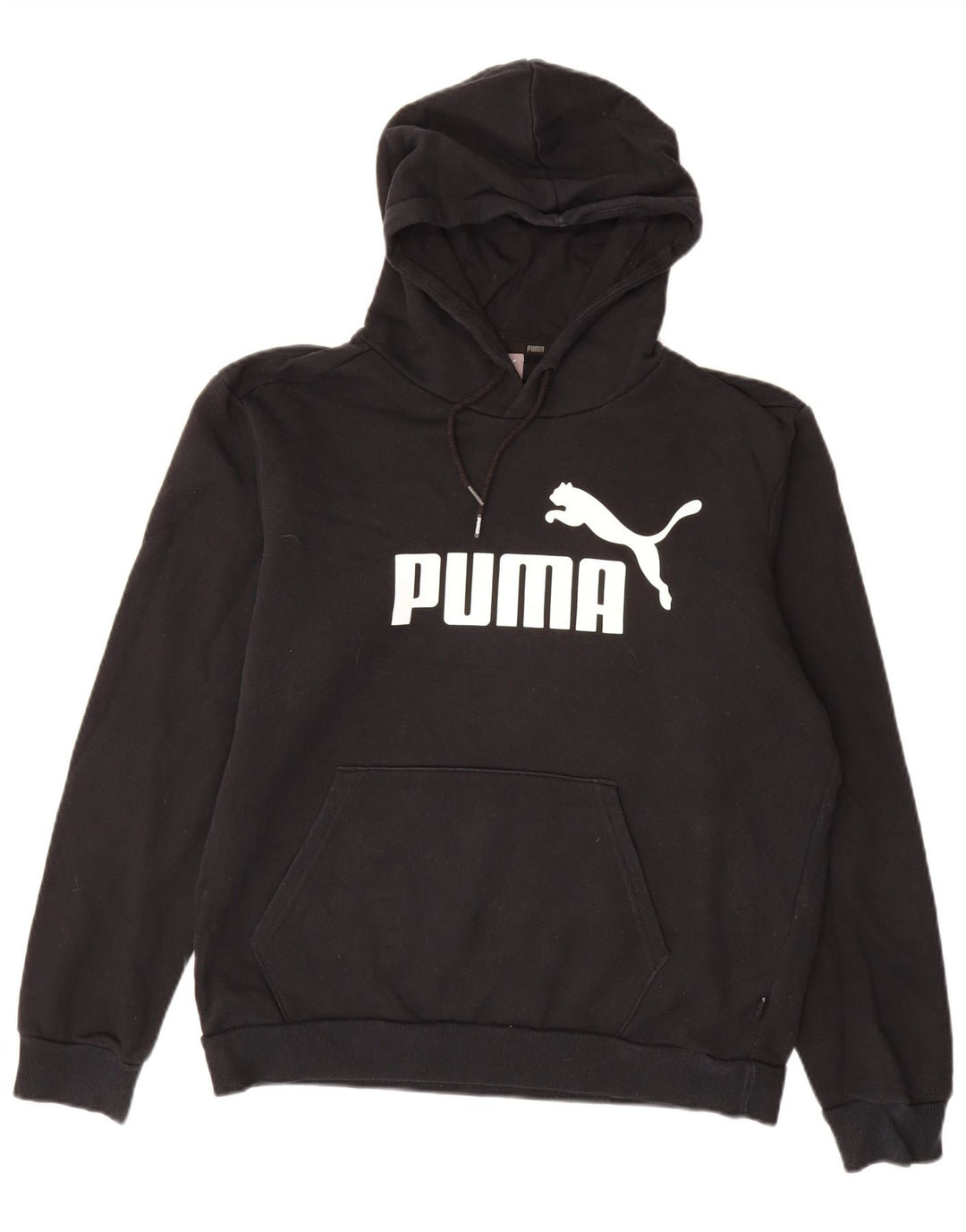 PUMA Herren Graphic Hoodie Pullover Mittelschwarze Baumwolle