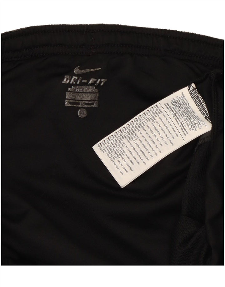 Nike Herren Dri Fit Sport Shorts XL Schwarz Geometrisches Polyester