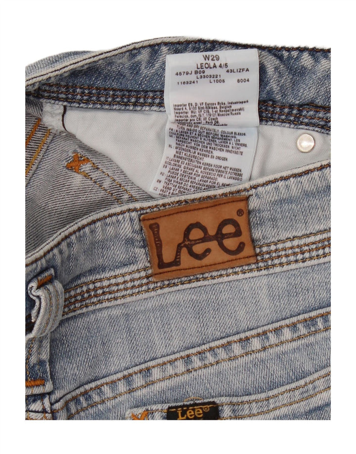 LEE Womens Leola Cropped Jeans W29 L24 Blue Cotton Vintage Lee and Second-Hand Lee from Messina Hembry 