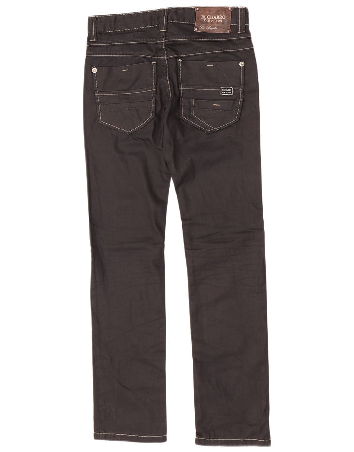 El Charro Damen Slim Jeans W28 L30 Schwarz