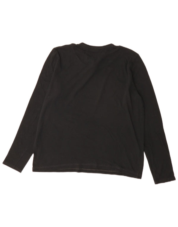 Calvin Klein Jeans Mens Top Long Sleeve IT 50 Medium Black