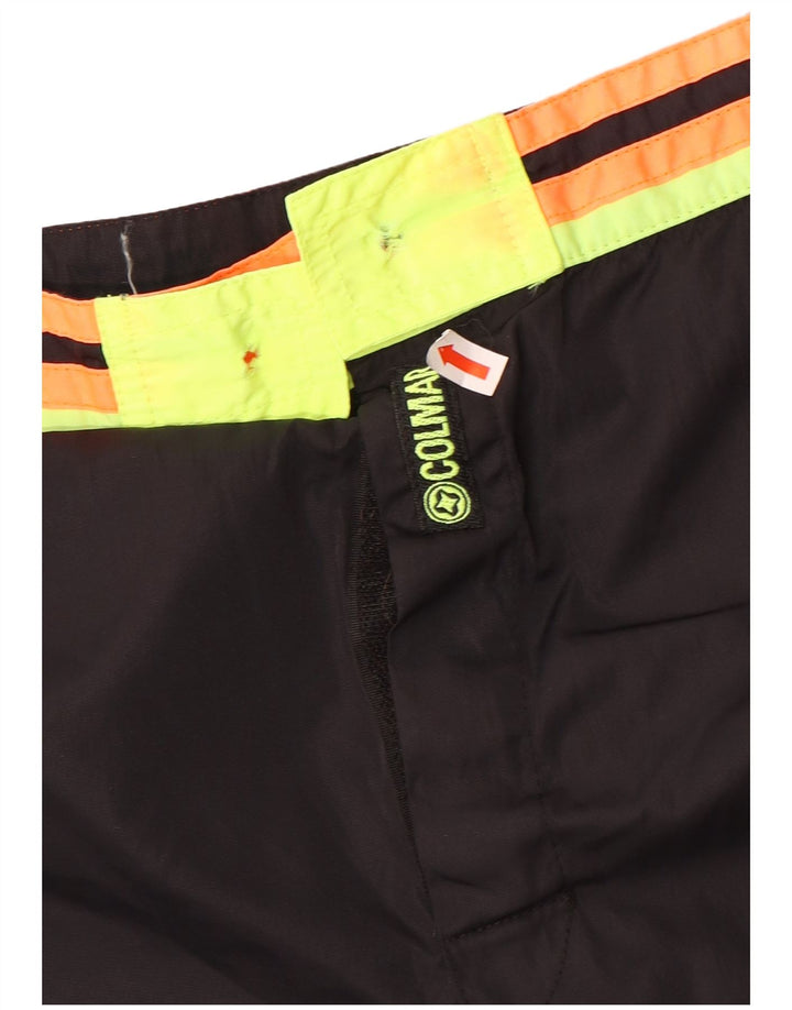 Colmar Herren Badeshorts IT 54 Large Schwarz Colourblock Nylon