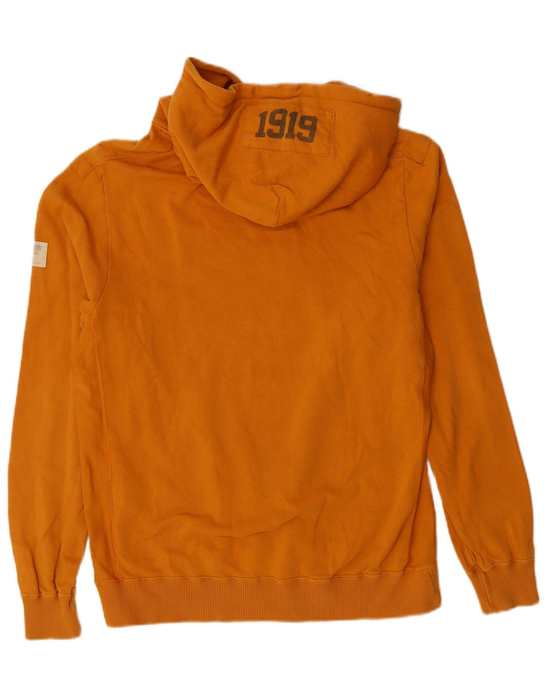 Champion Herren-Kapuzenpullover mit Grafik, groß, aus gelber Baumwolle