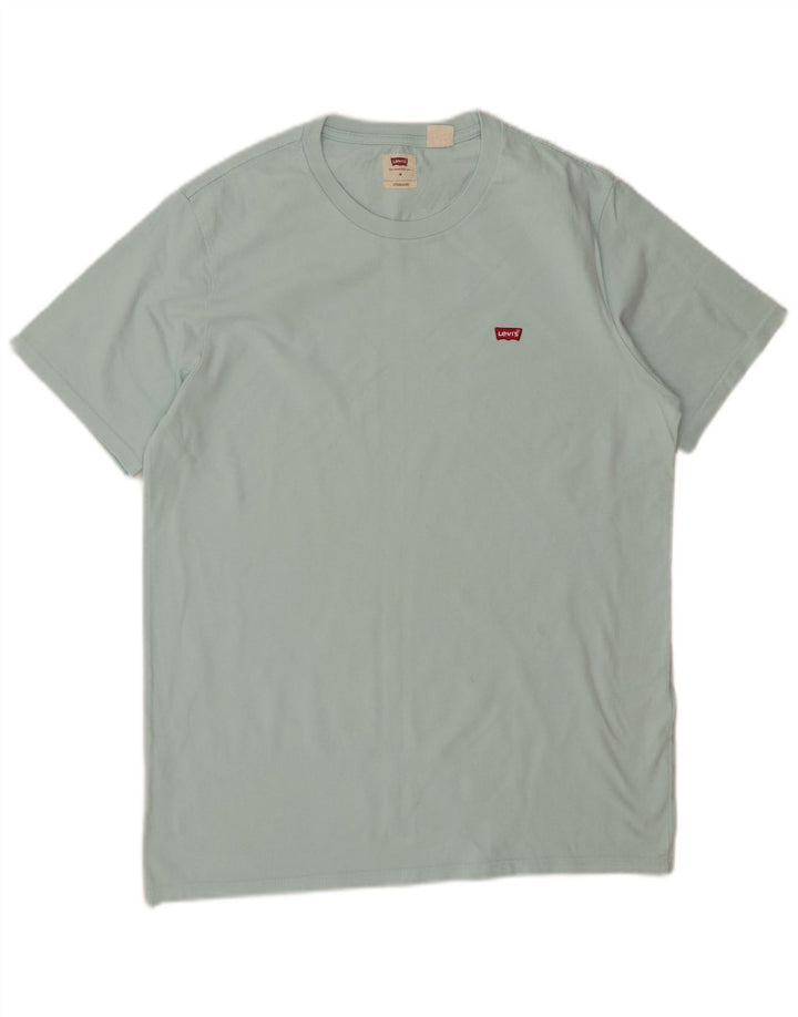 LEVI'S Mens Standard T-Shirt Top Medium Blue Cotton
