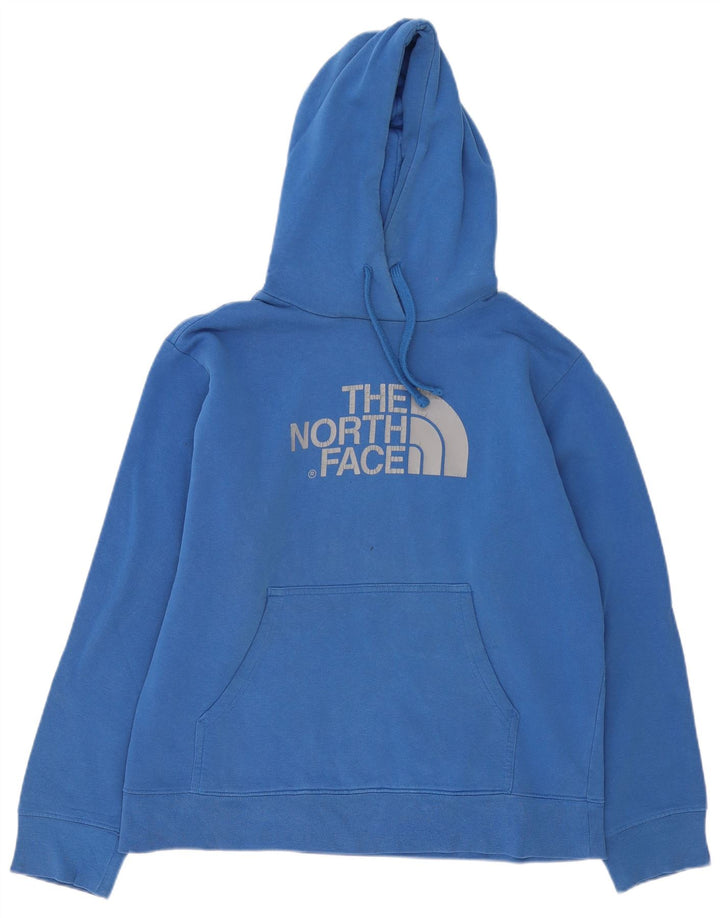 The North Face Herren-Kapuzenpullover mit Grafik, mittelblaue Baumwolle