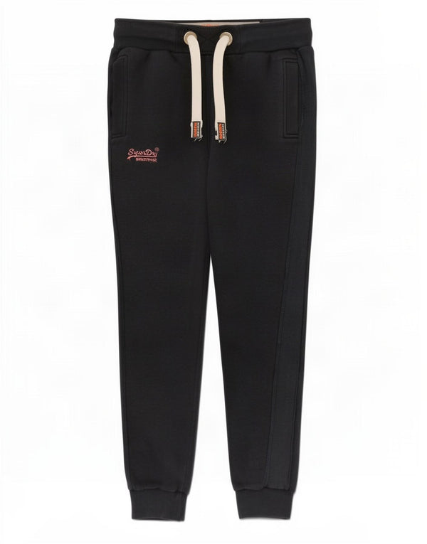 Superdry Slim Fit-Trainingshose für Damen, Jogginghose, UK 10, Größe S, Marineblau