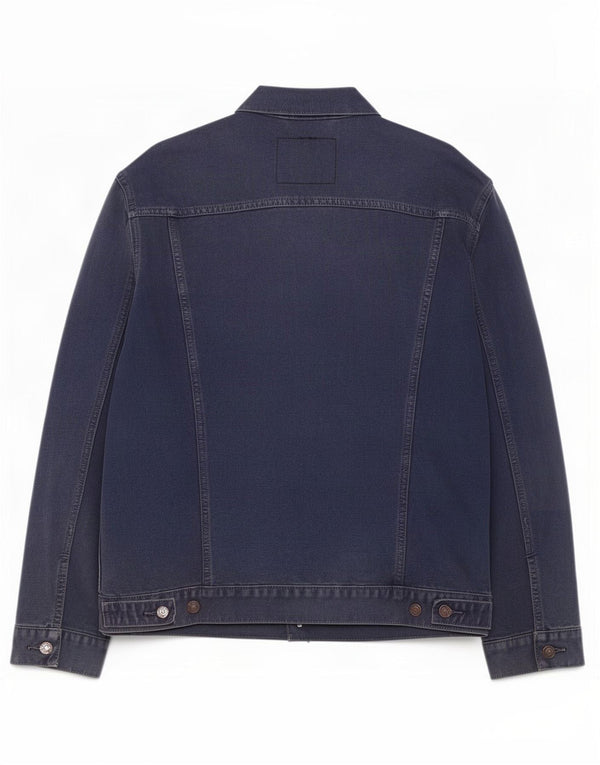 Levi's Herren Jeansjacke UK 42 XL Marineblau Baumwolle