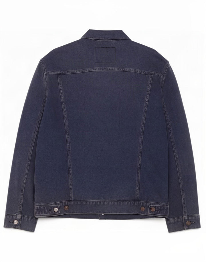 Levi's Herren Jeansjacke UK 42 XL Marineblau Baumwolle
