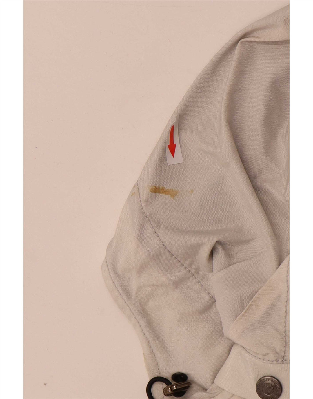 Refrigiwear Damen-Regenjacke mit Kapuze, UK 10, Größe S, Grau, Polyamid