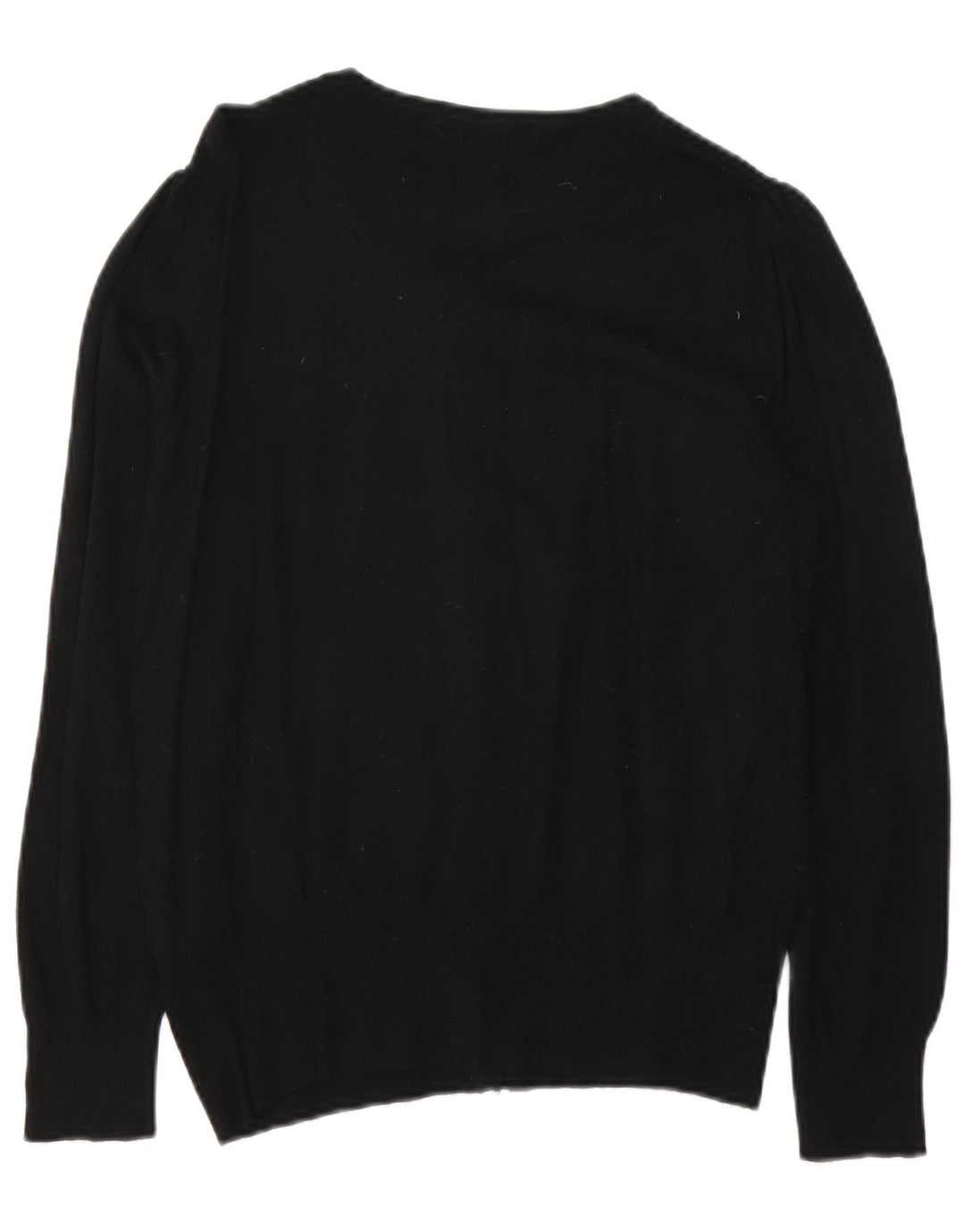 Marks & Spencer Damen-Cardigan-Pullover UK 12 Mittelschwarze Viskose