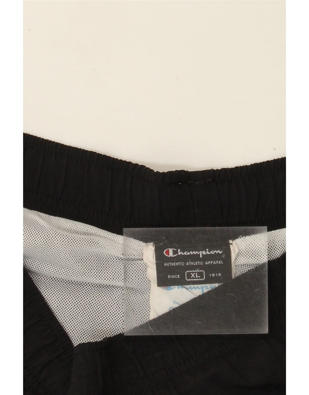 CHAMPION Herren Badeshorts XL Schwarz Polyester