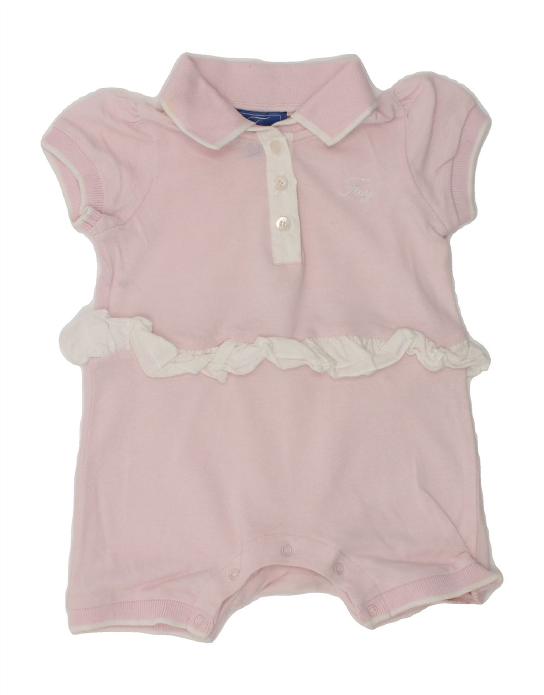 FAY Baby Girls Jumpsuit 3-6 Months Pink | Vintage Fay | Thrift | Second-Hand Fay | Used Clothing | Messina Hembry 