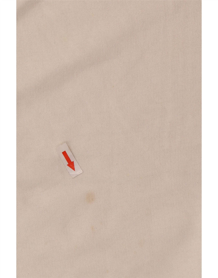 Jack Wills Herren-Sweatshirt, Pullover, groß, aus weißer Baumwolle