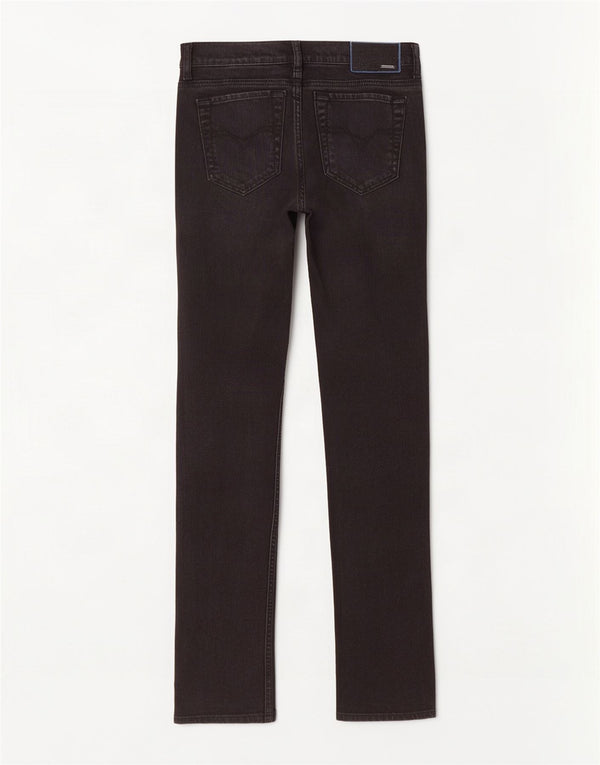Diesel Damen Liv Slim Jeans W25 L32 Schwarze Baumwolle