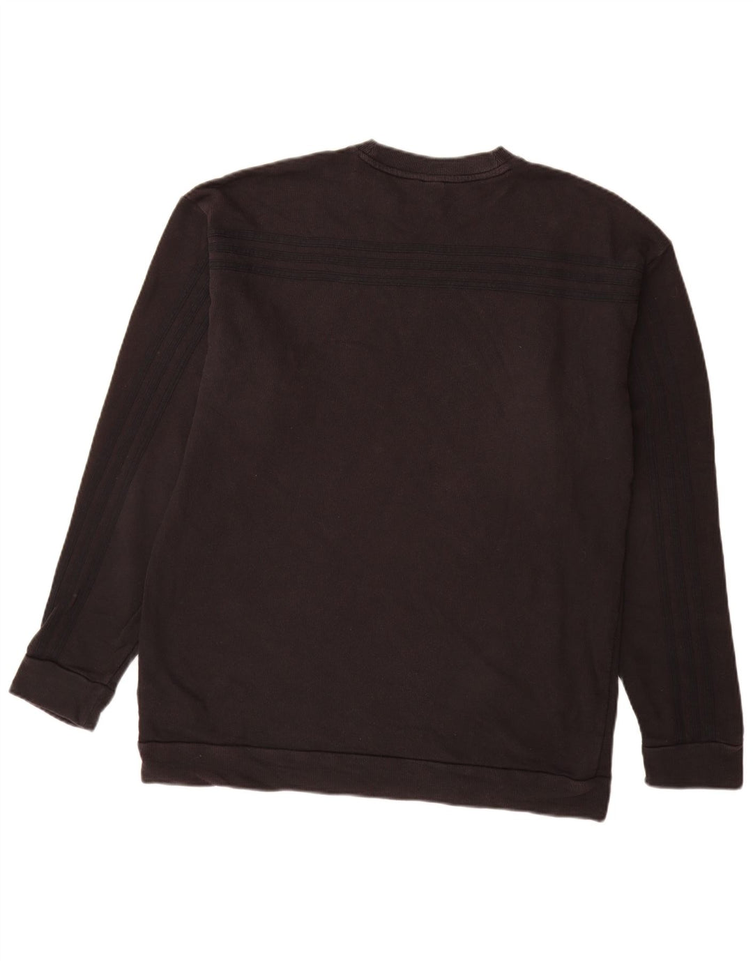 ADIDAS Herren Sweatshirt Pullover Große schwarze Baumwolle