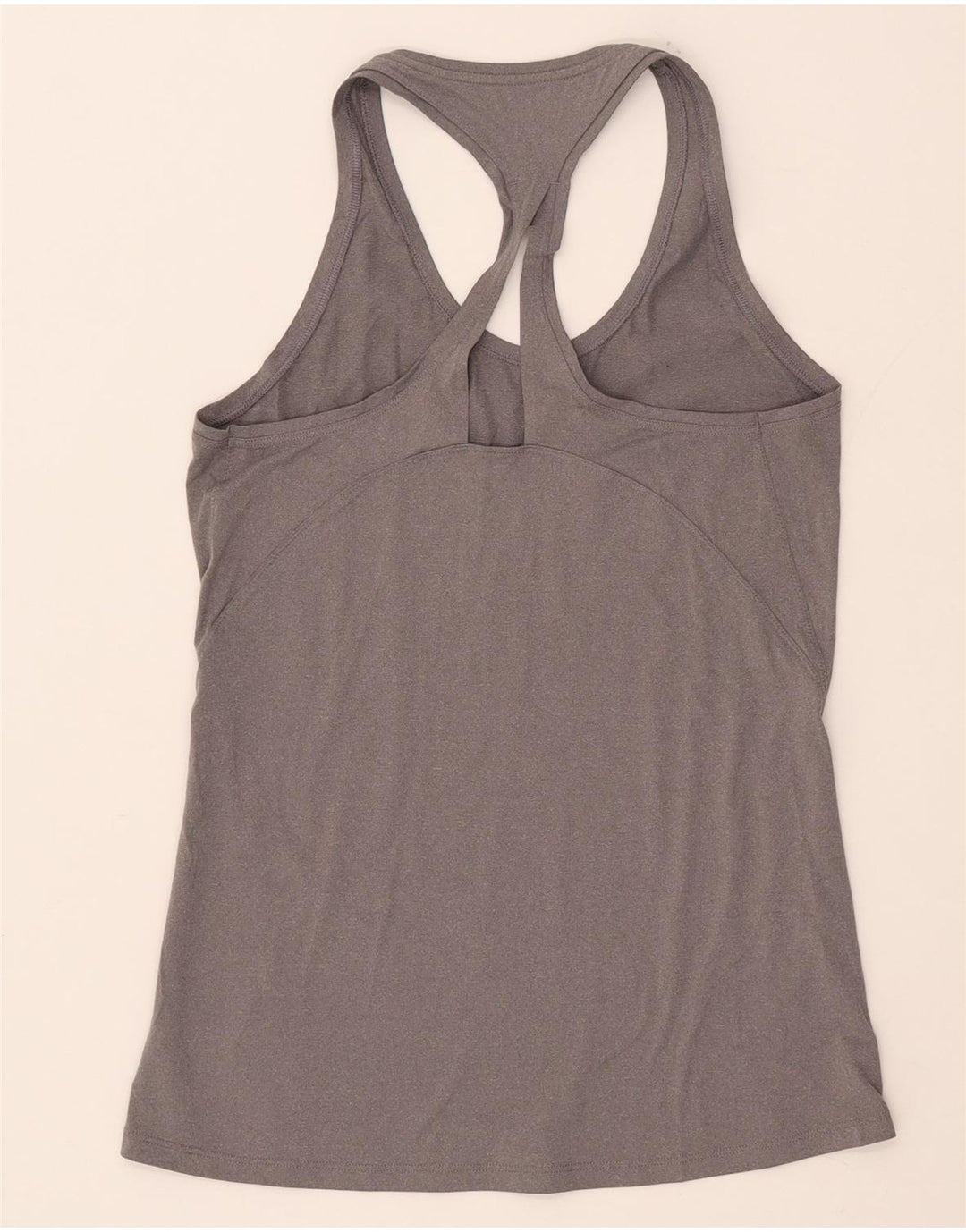 ATHLETA Damen Weste Top UK 8 Small Grau Polyester