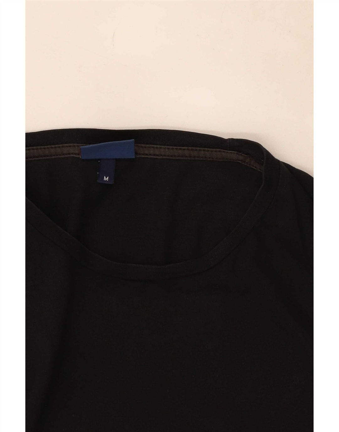 Trussardi Jeans Herren-Oberteil mit Grafik, langärmelig, mittelschwarz, Baumwolle