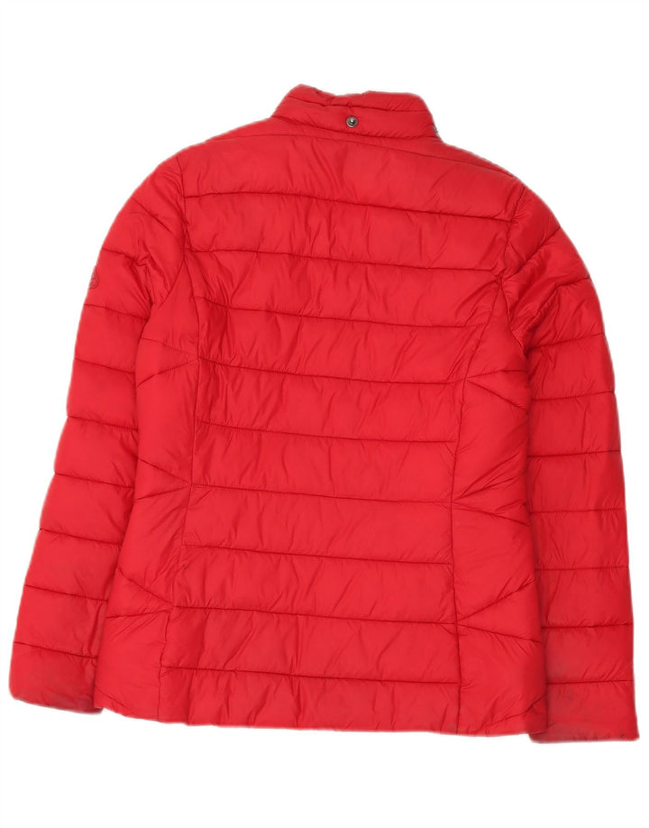 Barbour Herren gepolsterte Jacke UK 8 Small Rot Polyamid