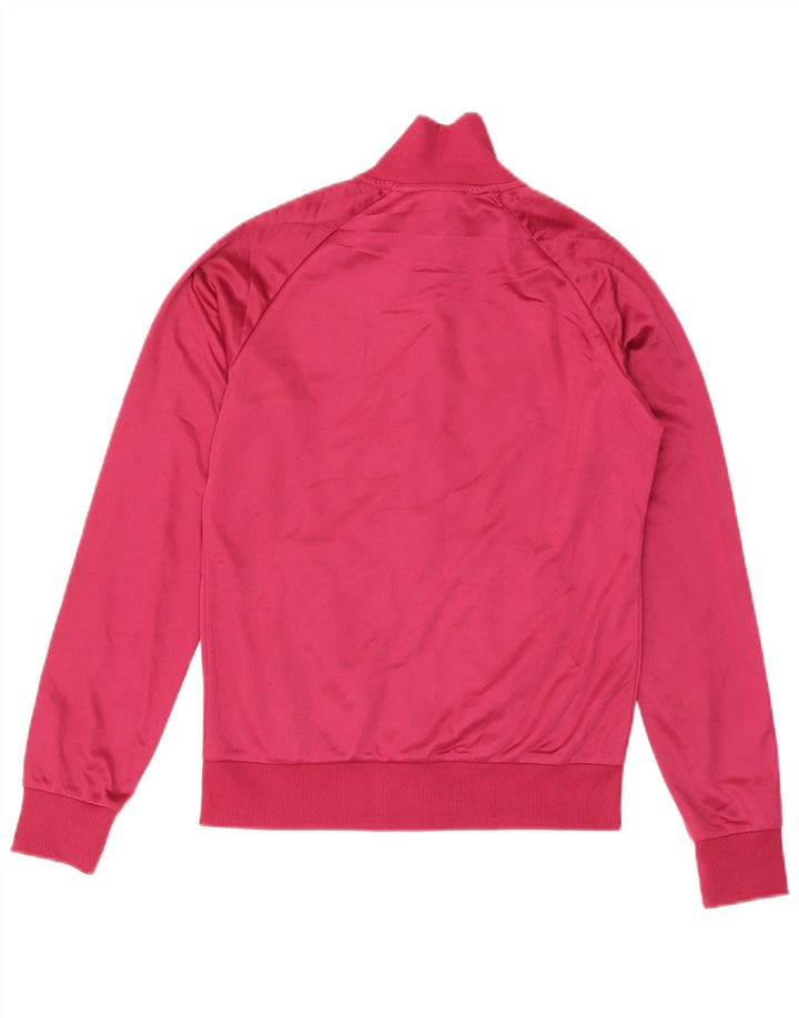 DIADORA Damen-Trainingsanzug-Top-Jacke, UK 10, klein, rosa, Polyester