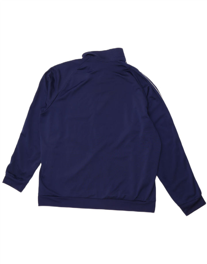 ADIDAS Herren Trainingsanzug Top Jacke 2XL Marineblau Polyester