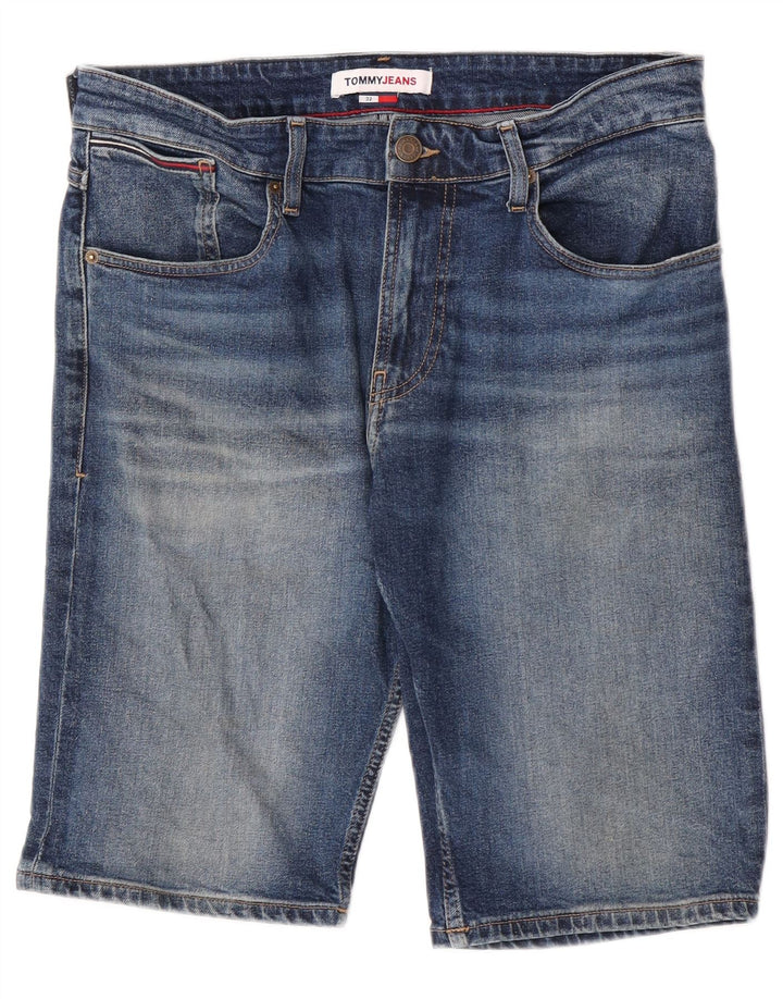 Tommy Hilfiger Herren Jeansshorts W32 Mittelblau