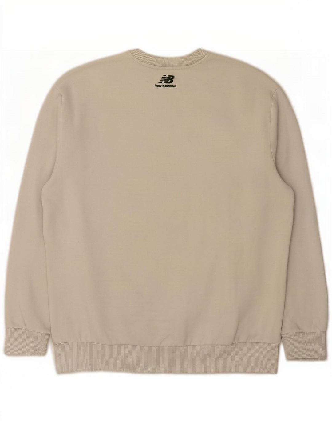 New Balance Herren-Sweatshirt mit Grafik, groß, aus weißer Baumwolle