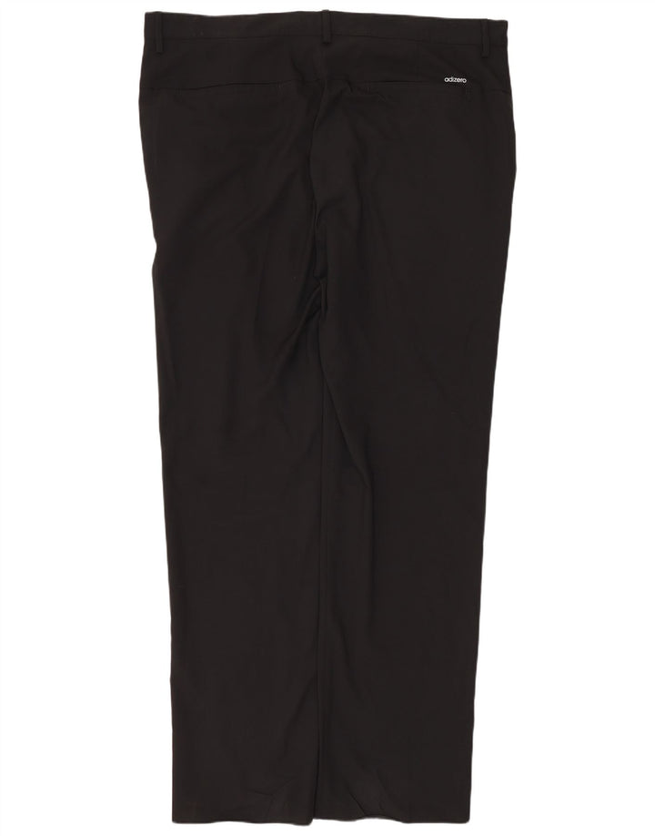 ADIDAS Herren Adizero Straight Chino Hose W38 L34 Schwarz Polyester