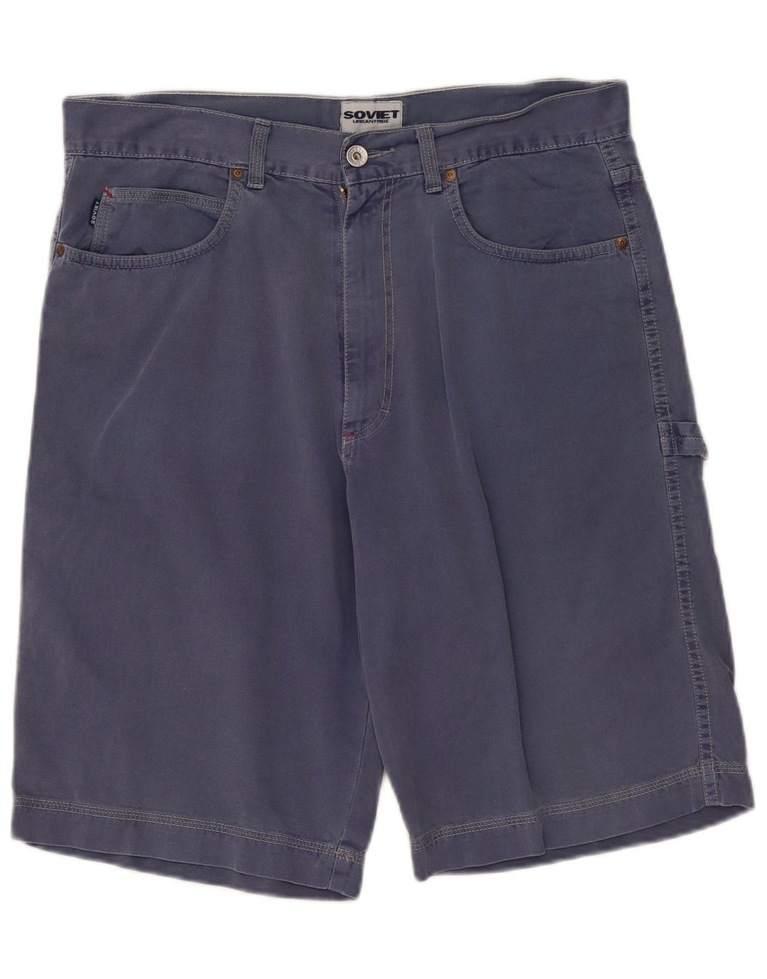 Vintage Herren Cargo Shorts W34 Groß Marineblau