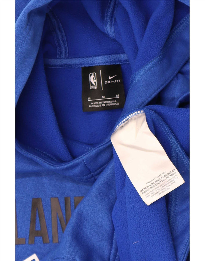 Nike Dri Fit Graphic Kapuzenpullover für Jungen, 10–11 Jahre, mittelblaues Polyester