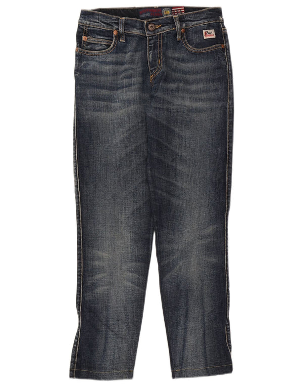 Roy Rogers Damen Slim Jeans IT 40 Small W27 L27 Blaue Baumwolle