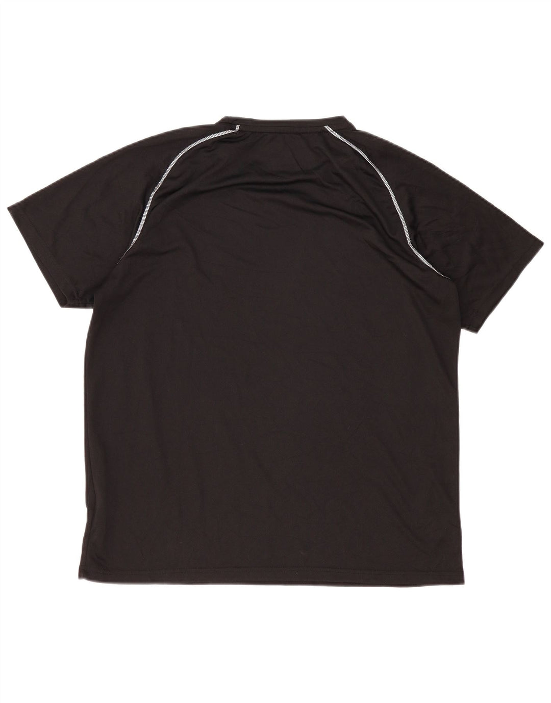Mountain Warehouse IsoCool T-Shirt-Oberteil für Herren, XL, schwarzes Polyester