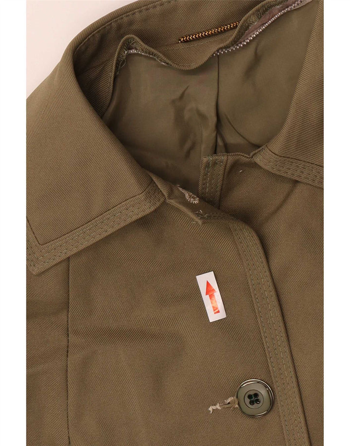 Dannimac Damenmantel UK 14 Medium Khaki Polyester