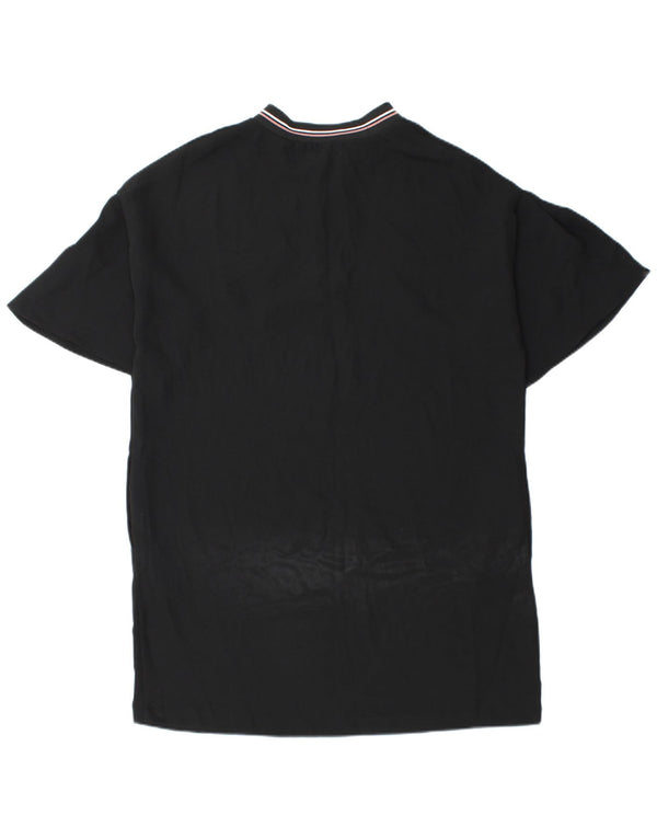 Zara Damen-Etuikleid mit Reißverschluss am Hals, UK 14, Mittelschwarzes Polyester