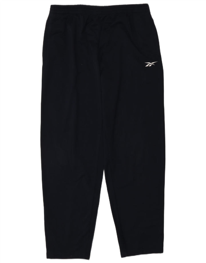 Reebok Herren-Trainingshose, groß, marineblau, Polyester